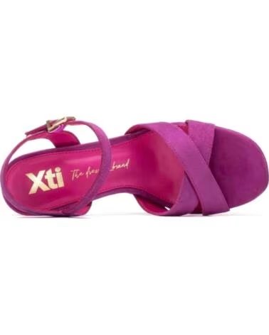 XTI SANDALIAS DE TACON 145288- EN PARA MUJER ROSA