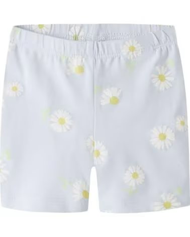 NAME IT PANTALONCINI CORTI CON STAMPA FLOREALE PER NEONATI CELESTE