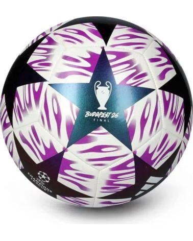 ADIDAS BOLA DE FUTEBOL JX9093 CHAMPIONS LEAGUE FINAL BUDAPEST 26 WHITE-SHOPUR