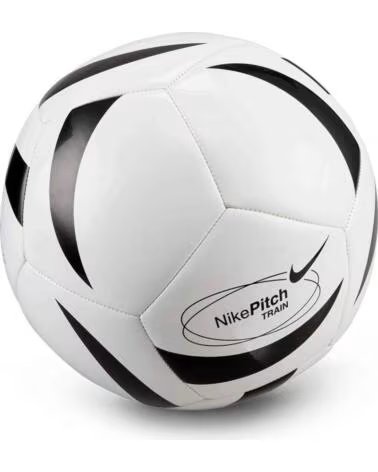NIKE PALLONE DA CALCIO PITCH TRAIN HV6341-100 WHITE