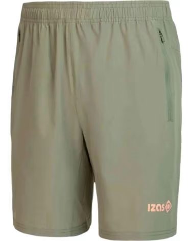 IZAS PANTALÓN CORTO DEPORTIVO IMRRN00403 HOMBRE LIGHT CAKI-PEACH