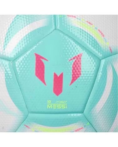 ADIDAS BOLA DE FUTEBOL F50 MESSI LEAGUE TURQUESA ROSA BLANCO