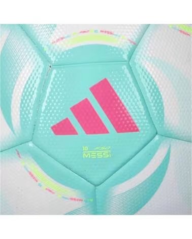 ADIDAS BOLA DE FUTEBOL F50 MESSI LEAGUE TURQUESA ROSA BLANCO