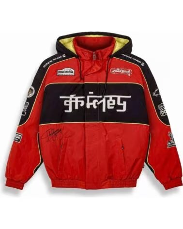 VESTE GRIMEY RACE WAR PULL OVER RACING RED