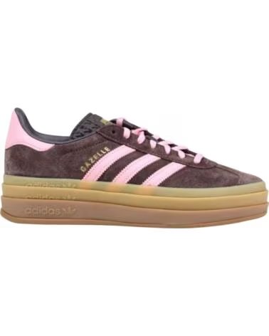 ADIDAS GAZELLE IH6786 SNEAKER MIT PLATEAU MARRON