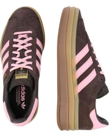 ADIDAS GAZELLE IH6786 SNEAKER MIT PLATEAU MARRON