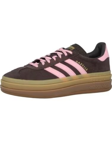 ADIDAS GAZELLE IH6786 SNEAKER MIT PLATEAU MARRON