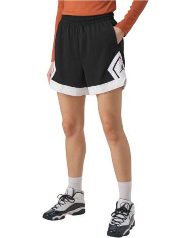 NIKE PANTALÓN CORTO JORDAN FN5134-010 PARA MUJER BLACK OR GREY