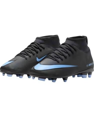 NIKE BOTAS DE FÚTBOL MERCURIAL FQ8318-001 PARA NIÑOS BLACK OR GREY