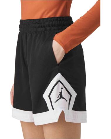 NIKE PANTALÓN CORTO JORDAN FN5134-010 PARA MUJER BLACK OR GREY