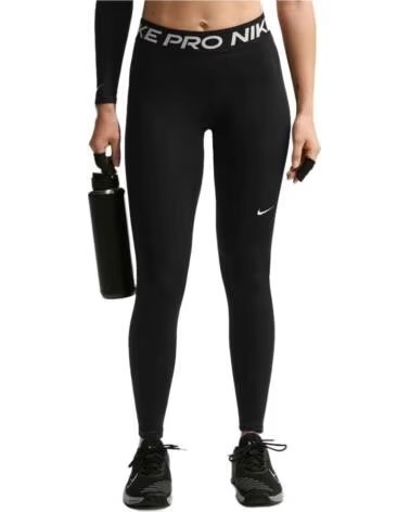 NIKE LEGGINGS PRO MID RISE FULL LENGTH IQ0886-010 MALLAS MU NEGRO