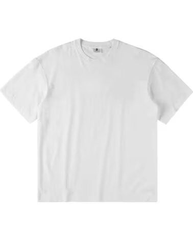 EMPORIO ARMANI T-SHIRT À MANCHES COURTES POETIC COLLECTIVE BLANC AVEC GRAPHIQUE MARINO