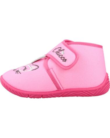 CHICCO ZAPATILLAS DE CASA MODELO 1072087C PARA NIÑA, COLOR ROSA 100