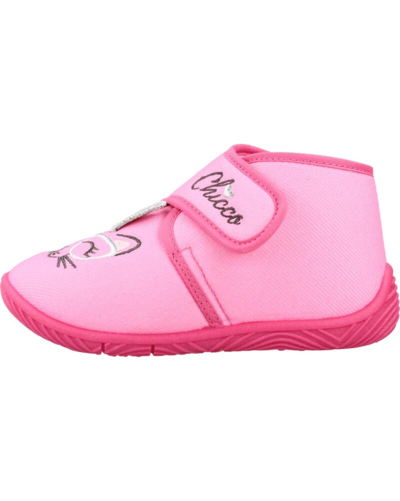 CHICCO ZAPATILLAS DE CASA MODELO 1072087C PARA NIÑA, COLOR ROSA 100