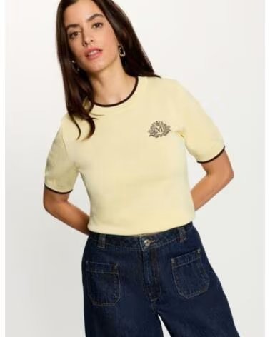 MORGAN JERSEY MCLUB MANGA CORTA AMARILLO
