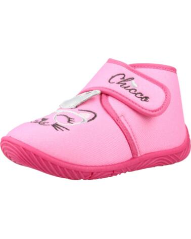 CHICCO ZAPATILLAS DE CASA MODELO 1072087C PARA NIÑA, COLOR ROSA 100