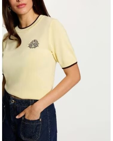 MORGAN JERSEY MCLUB MANGA CORTA AMARILLO