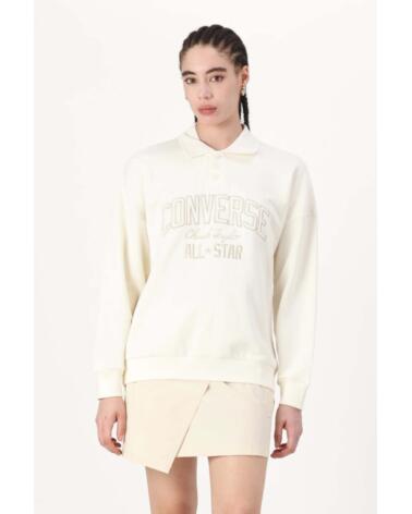 CONVERSE SUDADERA MUJER MODELO 10027073C EGRET