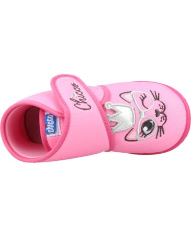 CHICCO ZAPATILLAS DE CASA MODELO 1072087C PARA NIÑA, COLOR ROSA 100