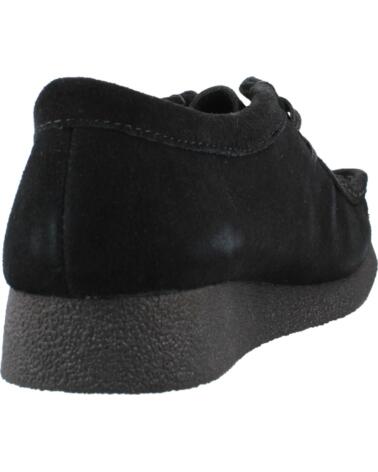 CLARKS MOCASINES PARA MUJER EN ANTE NEGRO BLACK