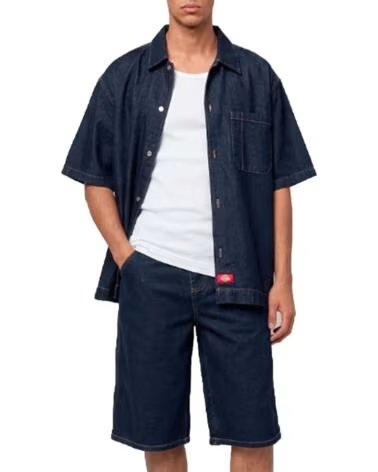 Inizio-DICKIES-CAMISA-EN-COLOR-PARA-HOMBRE-AZUL