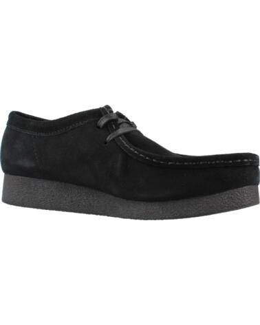 CLARKS MOCASINES PARA MUJER EN ANTE NEGRO BLACK