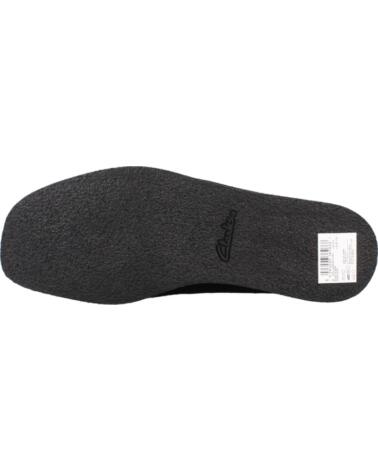 CLARKS MOCASINES PARA MUJER EN ANTE NEGRO BLACK