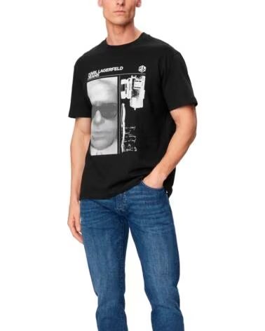 KARL LAGERFELD CAMISETA JEANS B2M17067 NEGRA BLACK
