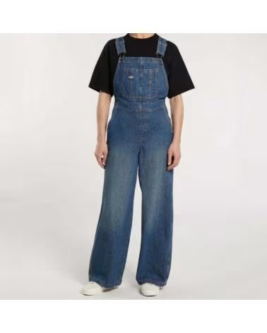 DICKIES MONO DE MEZCLILLA DK0A4XYCL221 PARA MUJER BLACK