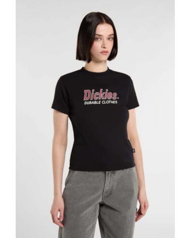 DICKIES CAMISETA MUJER WILLISTON TEE SS W NEGRO BLK1