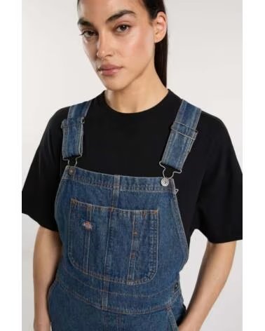 DICKIES MONO DE MEZCLILLA DK0A4XYCL221 PARA MUJER BLACK