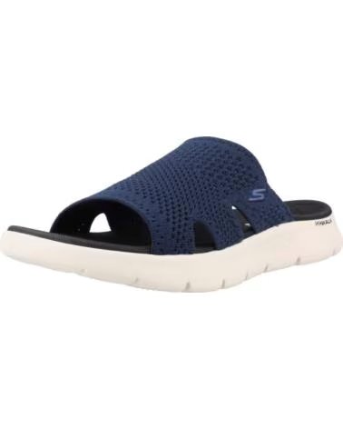 SKECHERS SANDALIAS GO WALK MUJER 141425S AZUL NAVY NVY