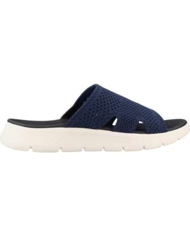 SKECHERS SANDALIAS GO WALK MUJER 141425S AZUL NAVY NVY