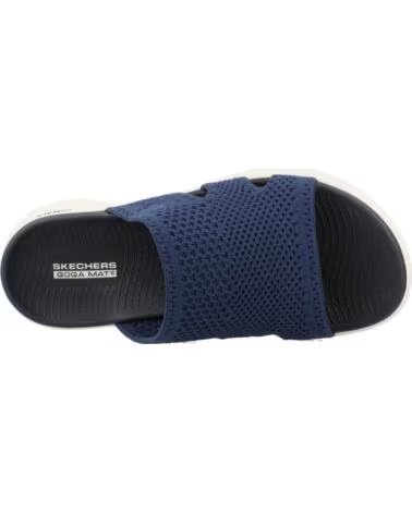 SKECHERS SANDALIAS GO WALK MUJER 141425S AZUL NAVY NVY