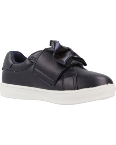 CHICCO ZAPATILLAS MODELO 1072129C CON LAZO DECORATIVO AZUL 080