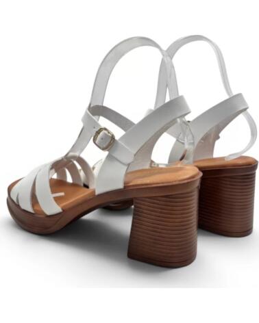 TIMBOS SANDALIA TACON MUJER 133287 BLANCO