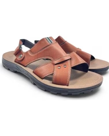 TIMBOS SANDALIA DE HOMBRE CAMEL 133251 MARRóN