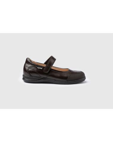 ANGELITOS MOCASIN COLEGIAL CHAROL ANTIFAZ TALLAS 22 A 41 MODELO 462 MARRóN