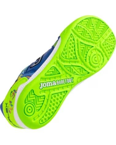 JOMA TOP FLEX 2604 ZAPATILLA BAREFOOT FÚTBOL SALA NIÑO MULTICOLOR