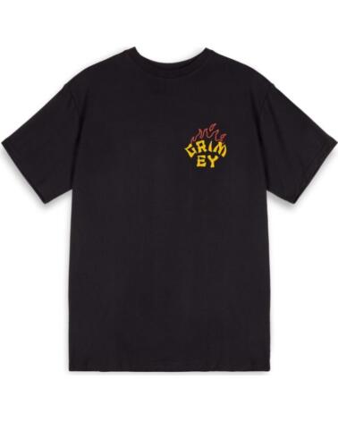 GRIMEY CAMISETA GA703-BLK MANGA CORTA DRAGON NEGRO