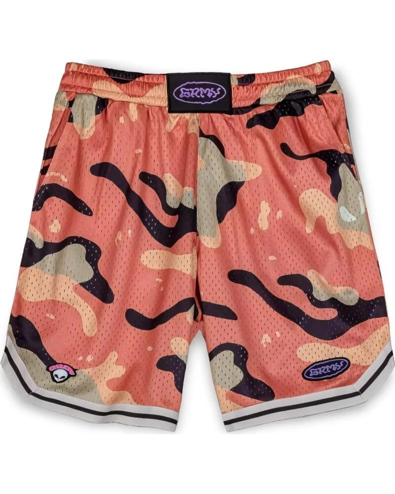 GRIMEY PANTALÓN CORTO GRBS169-BRW UNISEX CAMUFLAJE MULTICOLOR
