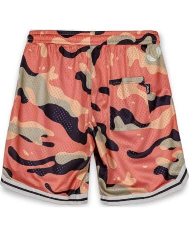 GRIMEY PANTALÓN CORTO GRBS169-BRW UNISEX CAMUFLAJE MULTICOLOR