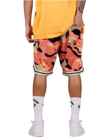 GRIMEY PANTALÓN CORTO GRBS169-BRW UNISEX CAMUFLAJE MULTICOLOR