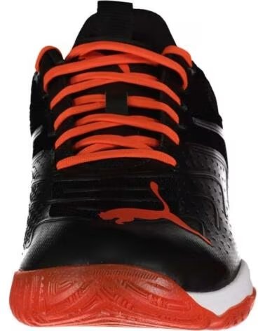 PUMA SPORTSCHUHE IN SCHWARZ MIT ORANGEN DETAILS NEGRO