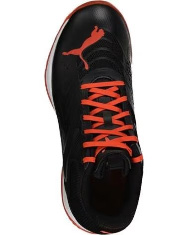 PUMA SPORTSCHUHE IN SCHWARZ MIT ORANGEN DETAILS NEGRO