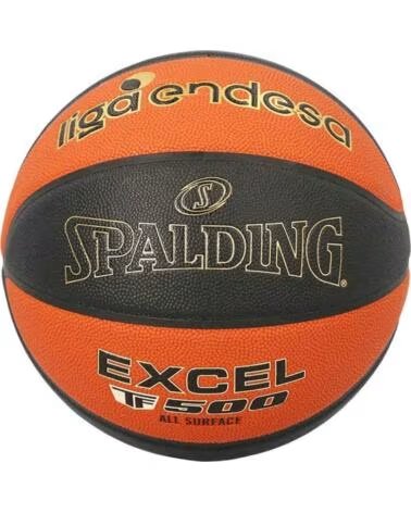 SPALDING BOLA DE BASQUETEBOL EXCEL TF-500 LIGA ENDESA MULTICOLOR