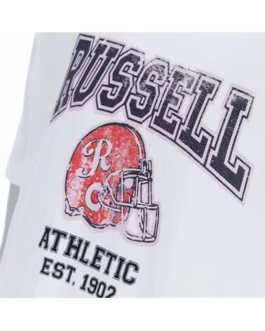 CAMISETA RUSSELL ATHLETIC A30421-001 MANGA CORTA BLANCO