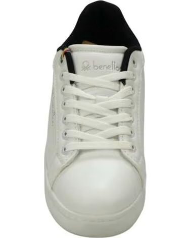 BENETTON BTW224200 SNEAKER FÜR DAMEN IN WEISS BLANCO