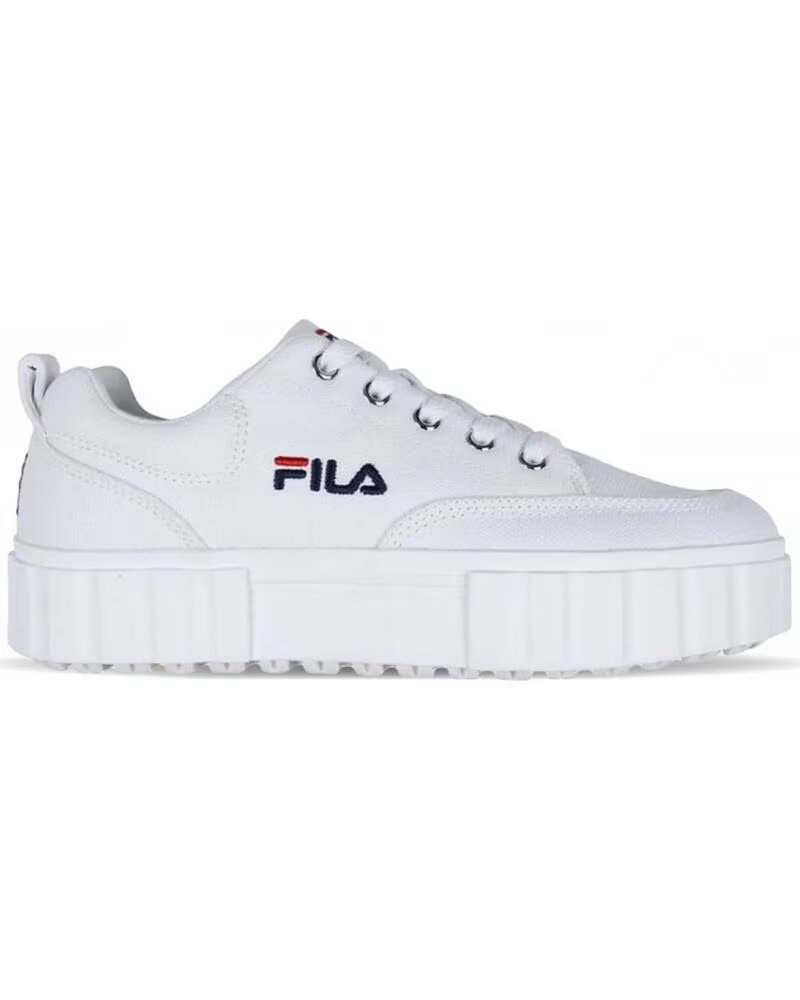 Sportschuhe für Damen und Mädchen FILA SANDBLAST FFW0062 SNEAKER WHITE