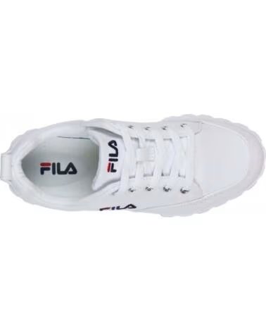 Sportschuhe für Damen und Mädchen FILA SANDBLAST FFW0062 SNEAKER WHITE